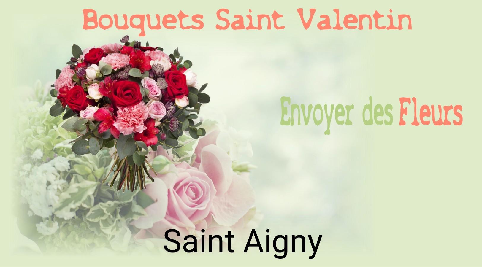 Roses de Saint-Valentin livrées à Saint-Aigny